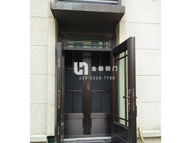 山東某市區(qū)別墅銅門(mén)廠家安裝案例